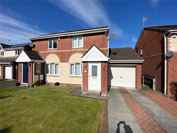 2 Bedroom Semi Detached House For Sale In The Waggonway, Castlefields, Prudhoe, Northumberland, NE42