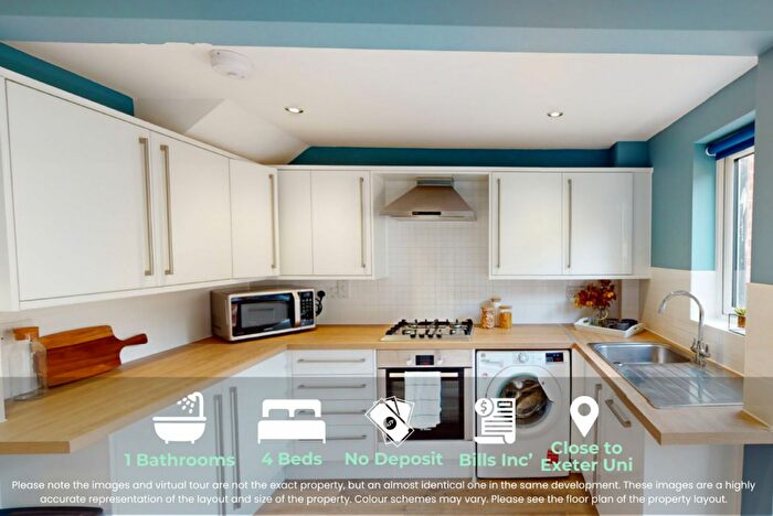 4 Bedroom House To Rent In Lyncombe Close, EX4