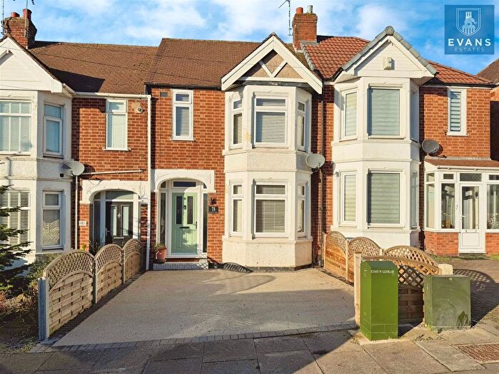 2 Bedroom Terraced House For Sale In Donnington Avenue, Coundon, Coventry, CV6