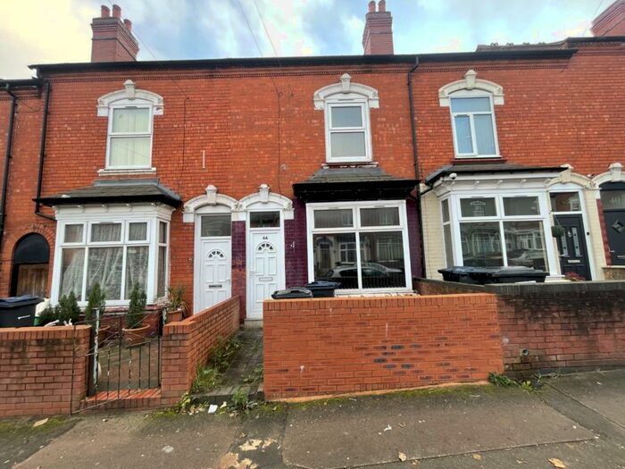 3 Bedroom Terraced House To Rent In Evelyn Road, Sparkhill, Birmingham, B11