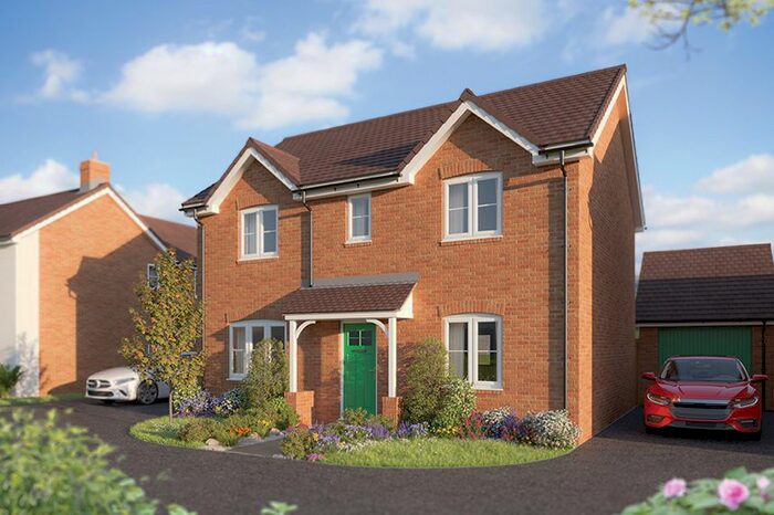 4 Bedroom Detached House For Sale In "The Leverton" At Exeter Road, Wellington, TA21