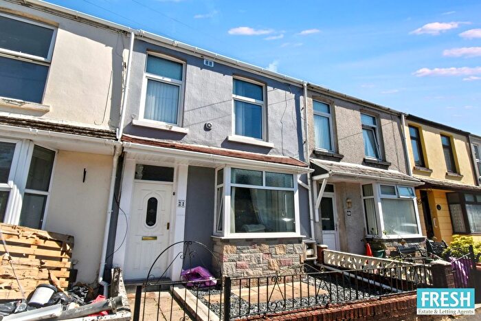 3 Bedroom Terraced House For Sale In Strawberry Place, Morriston, Swansea, SA6