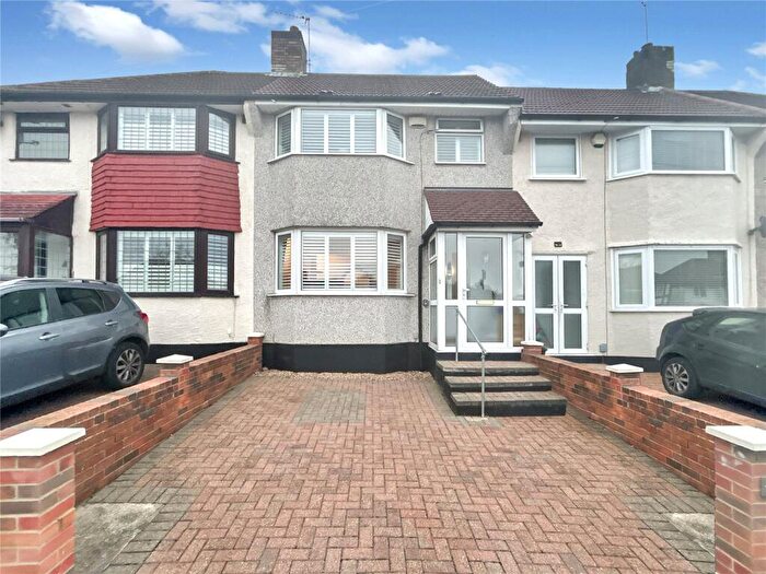 2 Bedroom Terraced House For Sale In Ridgeway West, Sidcup, Kent, DA15