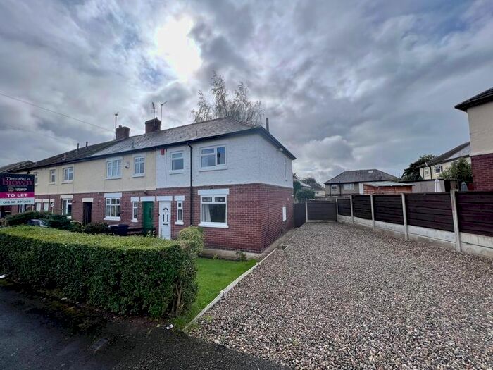 2 Bedroom End Of Terrace House To Rent In Wilbraham Road, Congleton, CW12