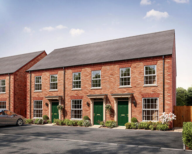 2 Bedroom Semi-Detached House For Sale In Kirby Woodlands Monument Way Priors Hall Park Corby, NN17