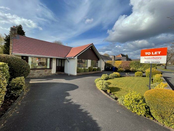 3 Bedroom Detached Bungalow To Rent In Leys Drive, Westlands, Newcastle, ST5