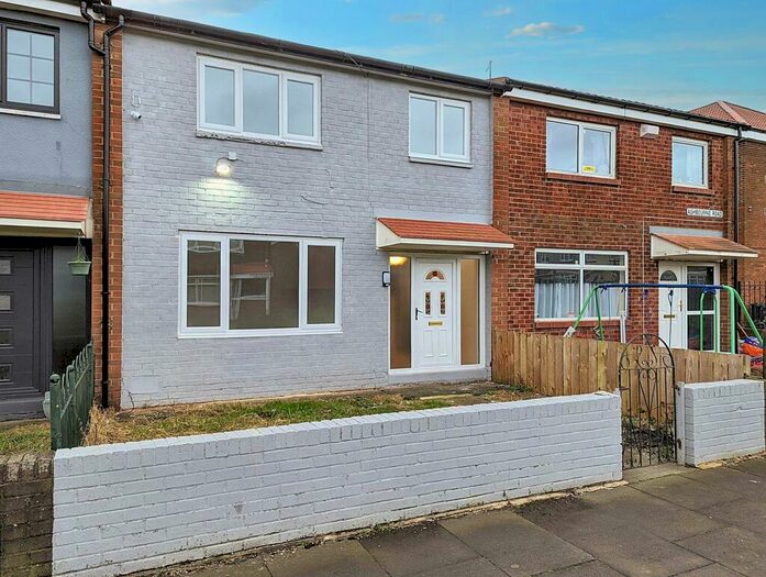 3 Bedroom Terraced House To Rent In Ashbourne Road, Hill Park, Jarrow, Tyne And Wear, NE32