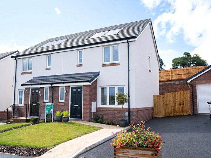 3 Bedroom Semi Detached House For Sale In Plot The Hanbury Mill Gardens, Willand Road, Cullompton, Devon, EX15