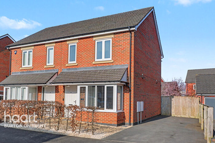 2 Bedroom Semi-Detached House For Sale In Headstock Drive, Swadlincote, DE11