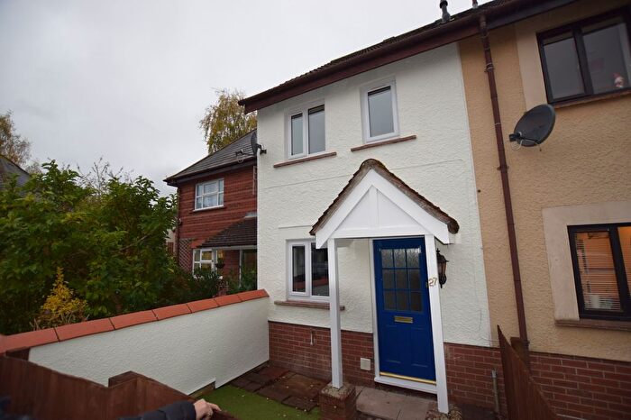 2 Bedroom Terraced House To Rent In Wesley Close, Taunton, Somerset, TA1