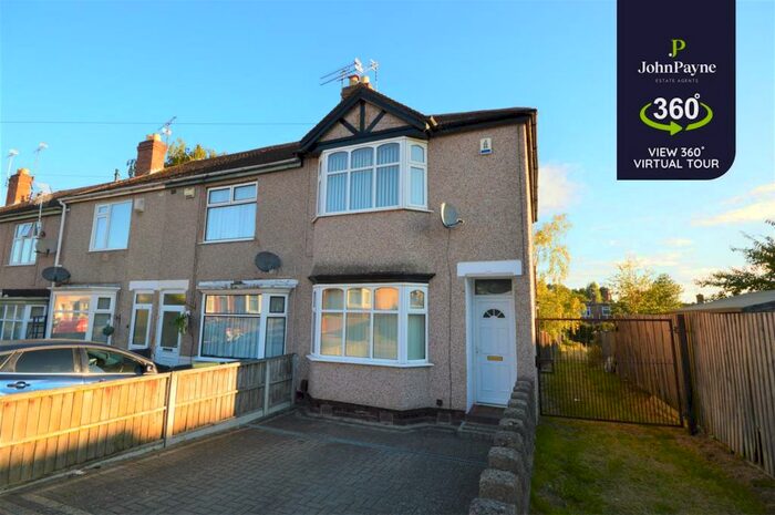 2 Bedroom End Of Terrace House To Rent In Hartland Avenue, Coventry, CV2
