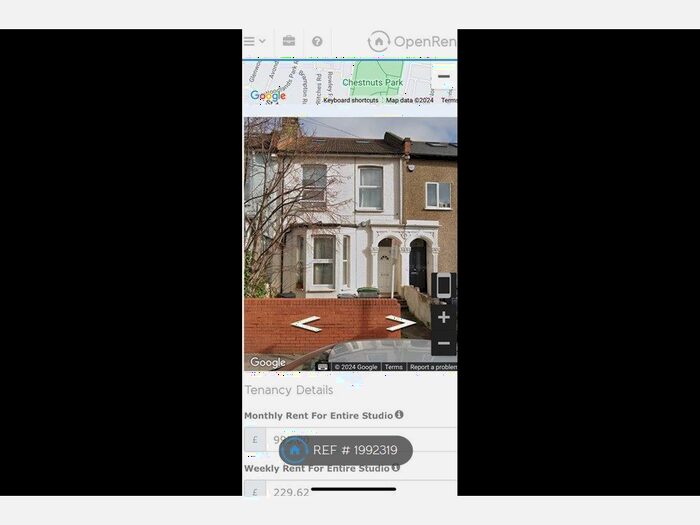 Studio To Rent In Langham Road, London, N15