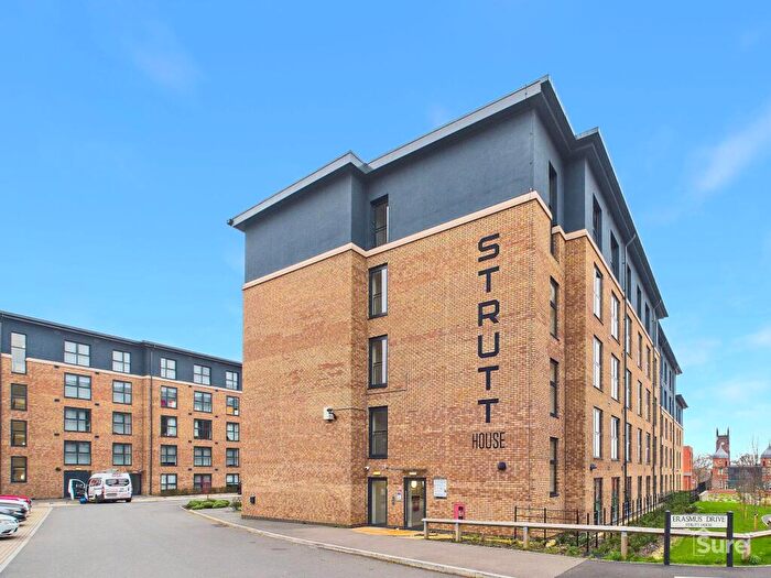 2 Bedroom Flat To Rent In Erasmus Drive, Strutt House, DE1