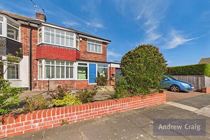 3 Bedroom Semi Detached House For Sale In Hardwick Place, Gosforth, NE3