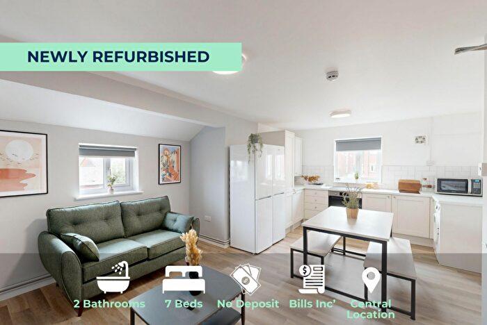 7 Bedroom Flat To Rent In D, Russell Street, NG7