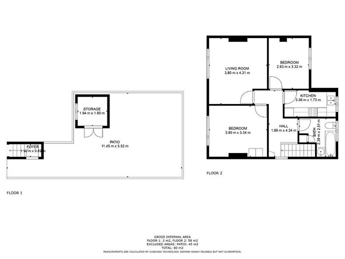 2 Bedroom Flat To Rent In Victoria Road, Stanford-Le-Hope, SS17