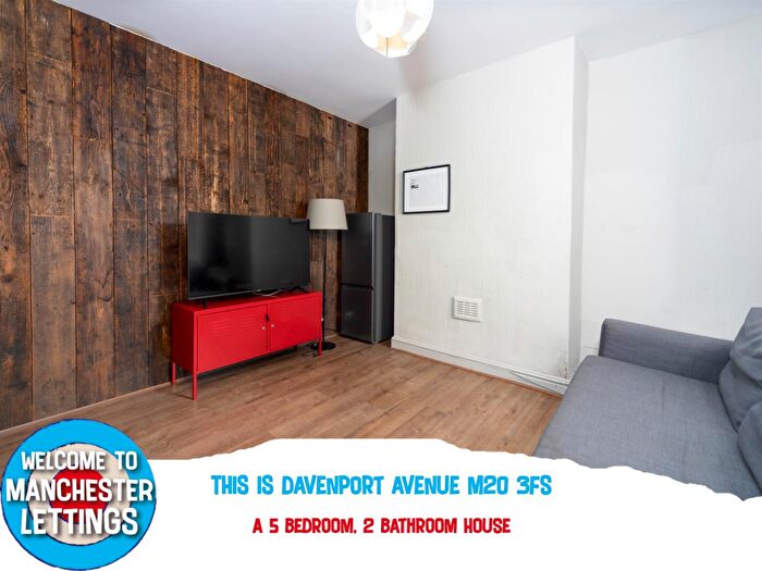 5 Bedroom Terraced House To Rent In Davenport Avenue Manchester, M20