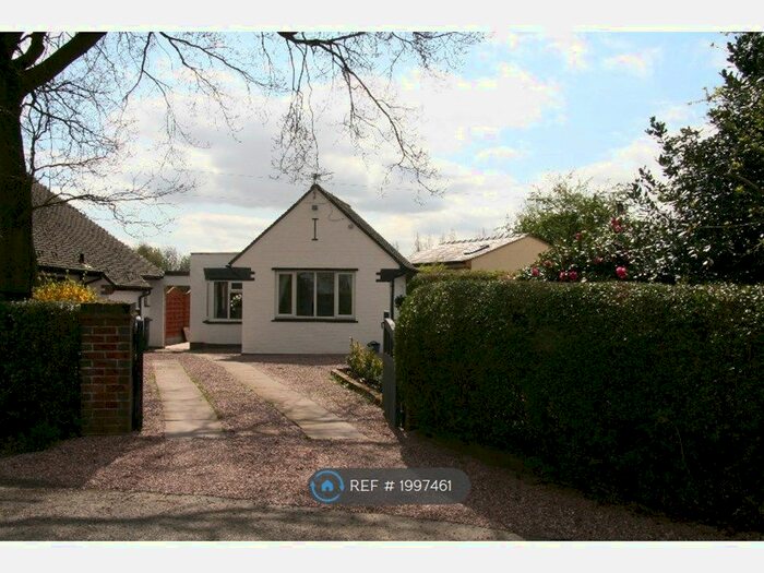 1 Bedroom Bungalow To Rent In Normans Lane, Warrington, WA4