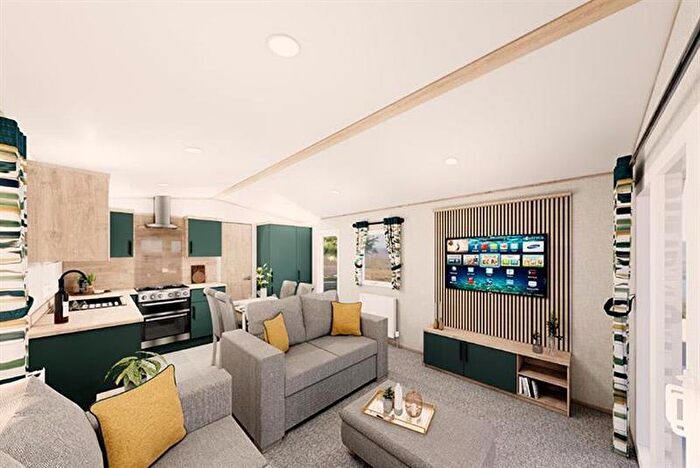 3 Bedroom Lodge For Sale In A.B.I Bramshaw Iv, Mill Rythe Coastal Village, Havant Road, Hayling Island, Hampshire, PO11