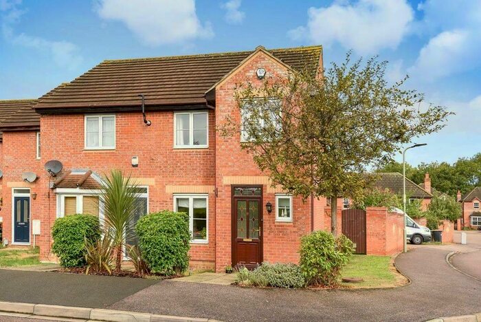 3 Bedroom End Of Terrace House To Rent In Odin Close, Bedford, Bedfordshire, MK41