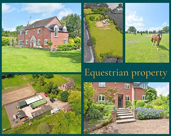 5 Bedroom Equestrian Property For Sale In Moreton Wood, Shropshire, TF9