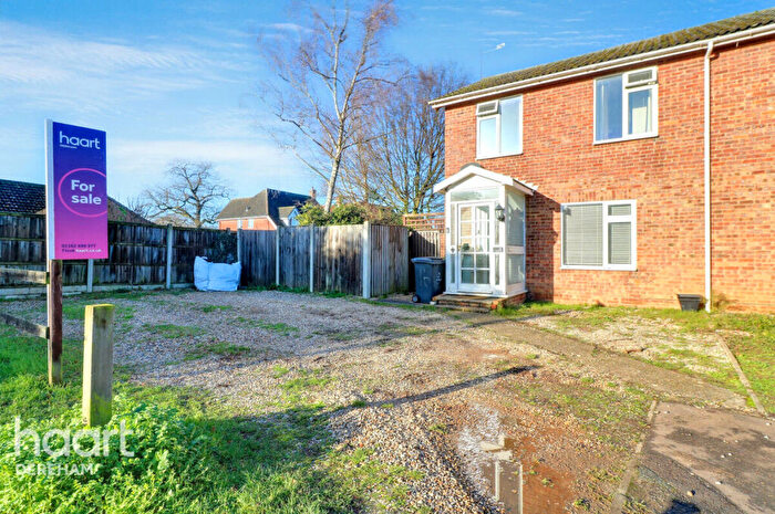 2 Bedroom End Of Terrace House For Sale In Boton Drive, Dereham, NR19