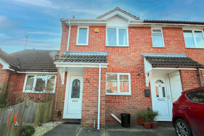 2 Bedroom Terraced House To Rent In Albrighton Croft, Highwoods, Colchester, Essex, CO4