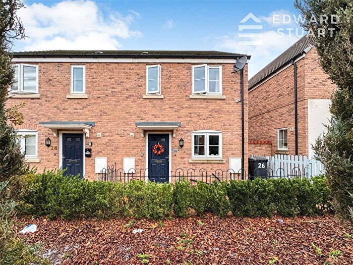 3 Bedroom Semi-Detached House For Sale In Constantine Drive, Peterborough, Cambridgeshire, PE2