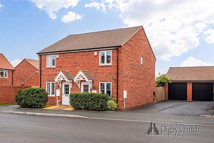 2 Bedroom Semi-Detached House For Sale In Hallam Drive, Radcliffe-On-Trent, Nottingham, NG12