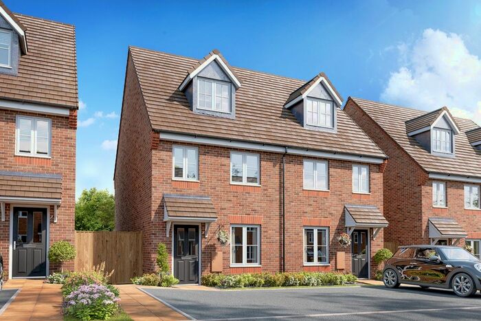 3 Bedroom Semi Detached House For Sale In "The Braxton - Plot " At Buckton Fields, Welford Road, Northampton, NN2