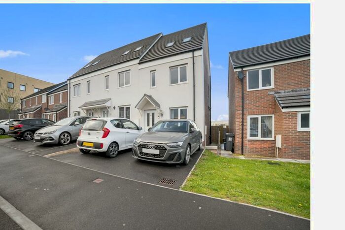 3 Bedroom End Of Terrace House To Rent In Eastside Quarter, Llanedeyrn, Cardiff, CF23