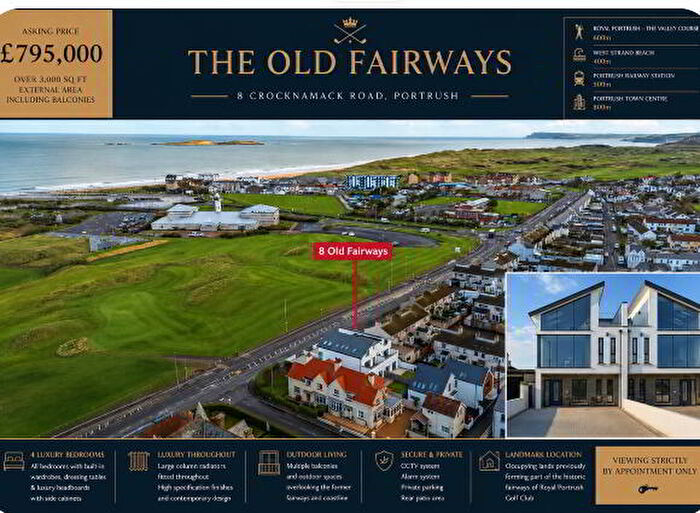 4 Bedroom Semi-Detached House For Sale In Crocknamack Road, Portrush, BT56