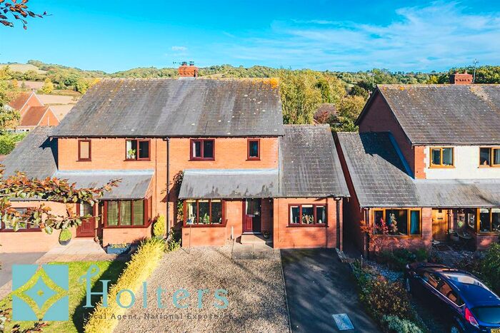3 Bedroom Semi-Detached House For Sale In The Criftins, Leintwardine, Craven Arms, SY7