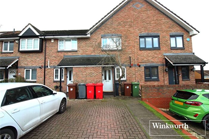2 Bedroom Terraced House For Sale In Milland Court, Borehamwood, Hertfordshire, WD6