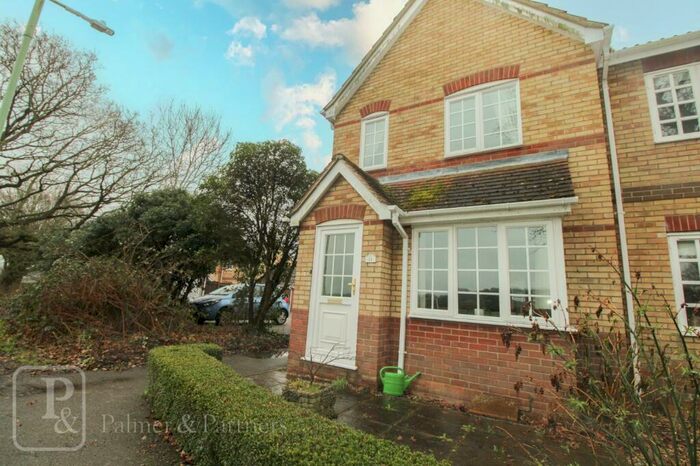 2 Bedroom End Of Terrace House To Rent In Hawthorn Way, Leavenheath, Colchester, Suffolk, CO6