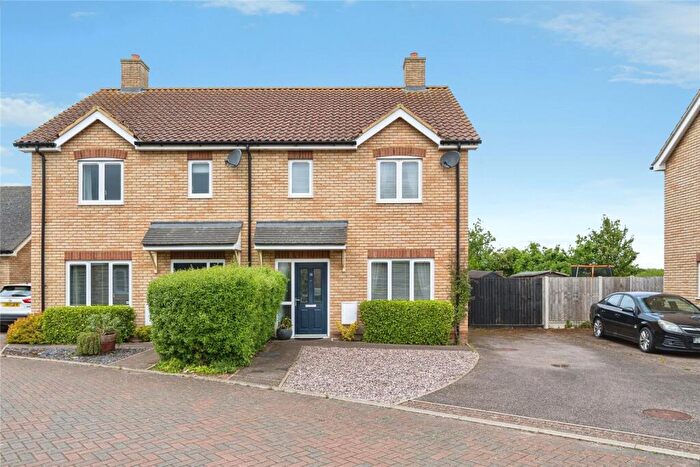 2 Bedroom Semi-Detached House For Sale In Northumbria Close, Haddenham Ely, Cambridgeshire, CB6