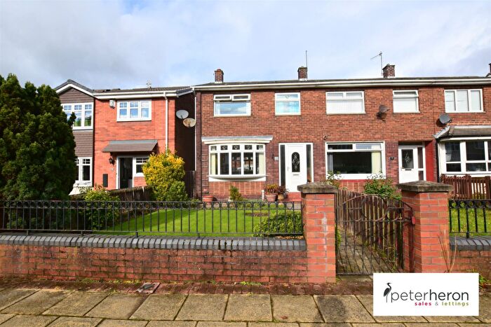 3 Bedroom Terraced House To Rent In Bristol Avenue, Town End Farm, Sunderland, SR5