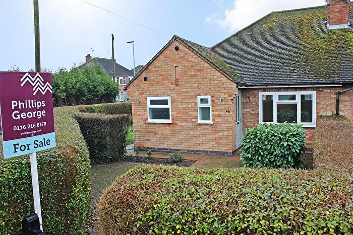 2 Bedroom Semi Detached Bungalow For Sale In The Fairway, Blaby, Leicester, LE8
