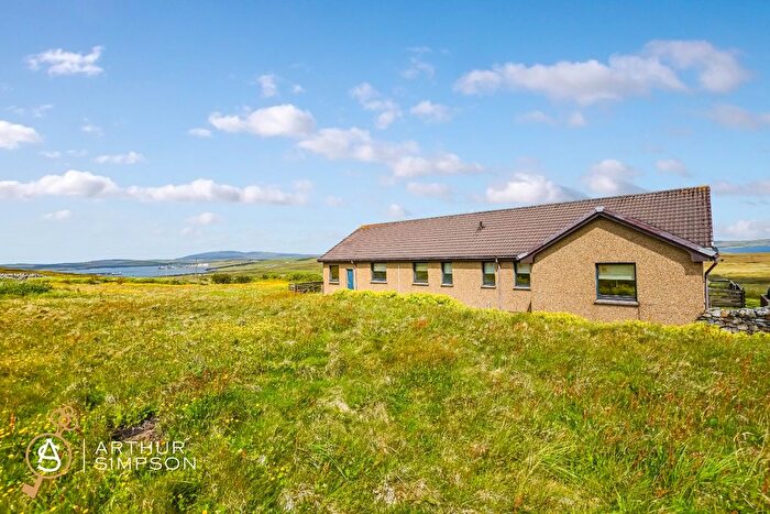 4 Bedroom Detached Bungalow For Sale In Moorfield, Graven, Mossbank, Shetland, ZE2