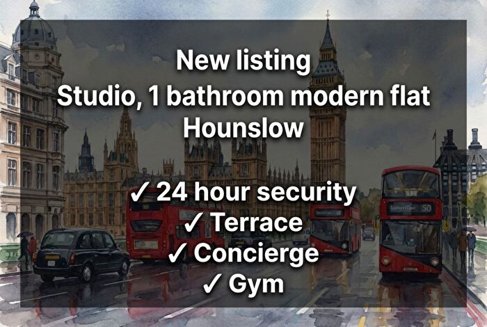 Studio To Rent In Victoria Road, Feltham, TW13