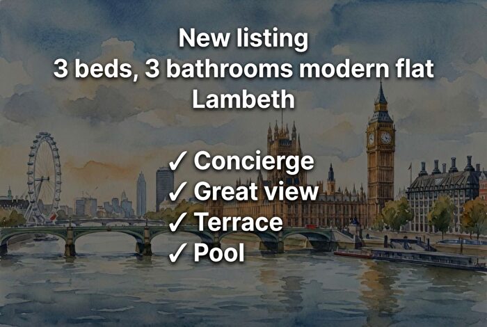 3 Bedroom Flat To Rent In Albert Embankment, London, SE1