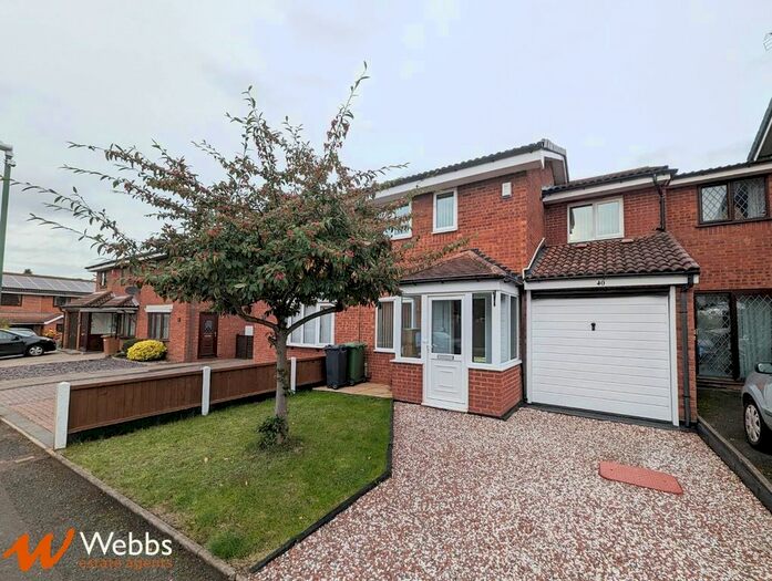 3 Bedroom Terraced House To Rent In Rischale Way, Rushall, Walsall, WS4