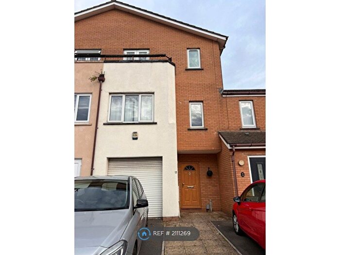 4 Bedroom Terraced House To Rent In Grangemoor Court, Cardiff, CF11
