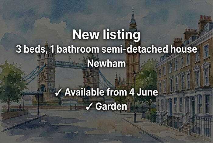 3 Bedroom Semi-Detached House To Rent In Market Street, London, E6