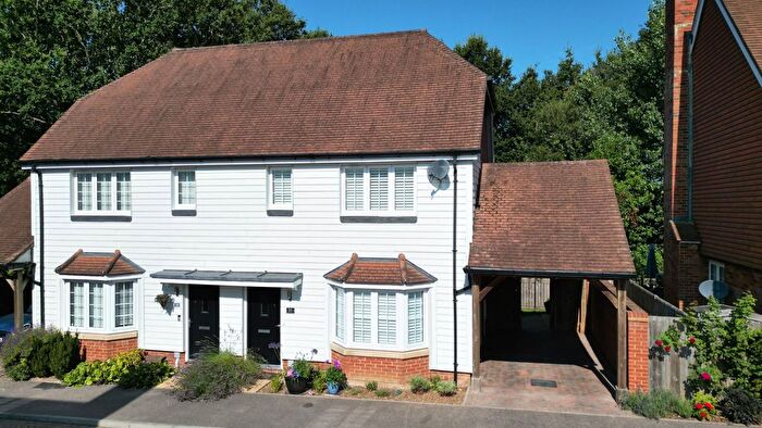 2 Bedroom Semi-Detached House For Sale In Woodham Close, Hawkhurst, TN18