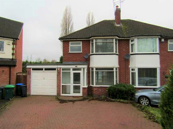 3 Bedroom Semi-Detached House To Rent In Pear Tree Close, Great Barr, Birmingham, B43