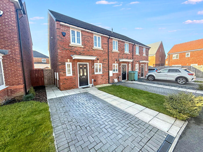 2 Bedroom End Of Terrace House For Sale In Mallard Street, Barley Meadows, Cramlington, Northumberland, NE23