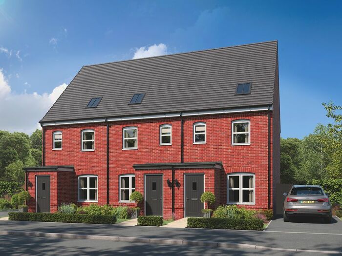 3 Bedroom Terraced House For Sale In "The Braunton" At Enterprise Way, Llanharan, Pontyclun, CF72