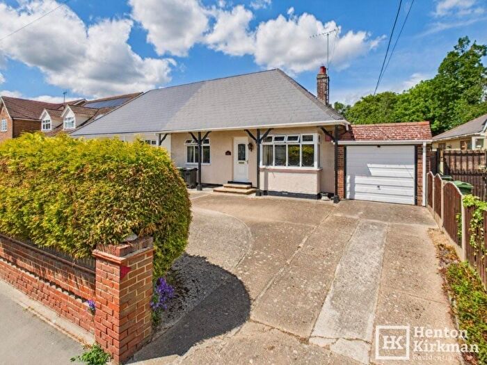 2 Bedroom Semi-Detached Bungalow For Sale In Perry Street, Billericay, Essex, CM12