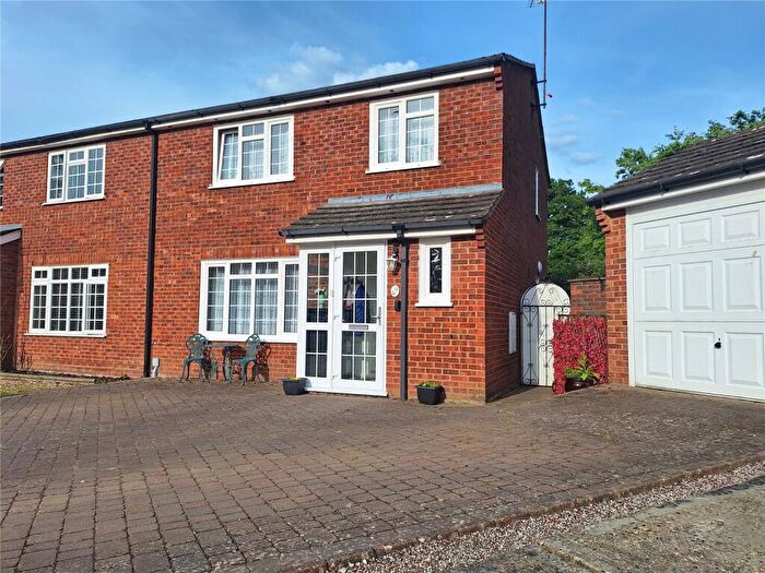 3 Bedroom Semi-Detached House For Sale In Paddock Court, Hartley Wintney, Hook, RG27